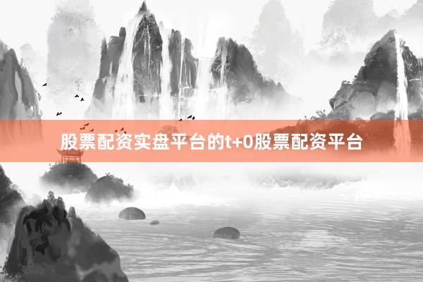 股票配资实盘平台的t+0股票配资平台
