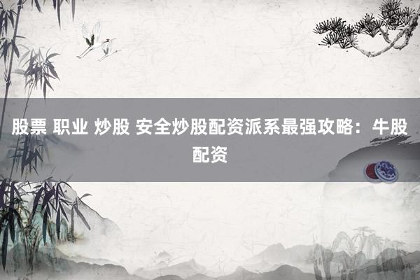 股票 职业 炒股 安全炒股配资派系最强攻略：牛股配资