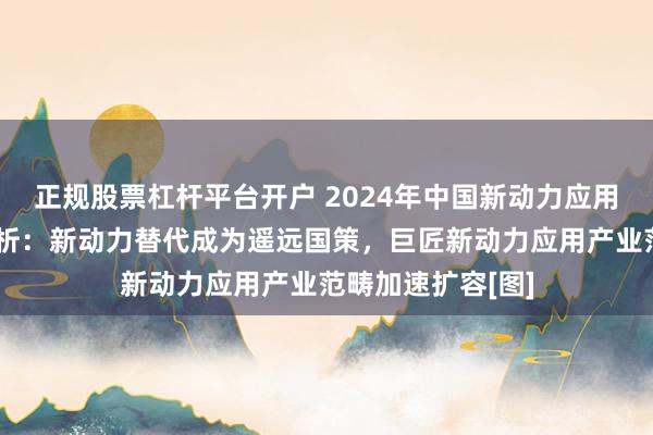 正规股票杠杆平台开户 2024年中国新动力应用行业商场近况分析：新动力替代成为遥远国策，巨匠新动力应用产业范畴加速扩容[图]