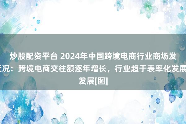 炒股配资平台 2024年中国跨境电商行业商场发展近况：跨境电商交往额逐年增长，行业趋于表率化发展[图]